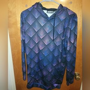 iEDM Hoodie Dress Size S, Space print